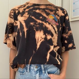 La Quinta Brewing Co. Bleached Tie-Dyed T-Shirt